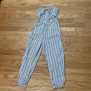 Strapless jumpsuit aerie